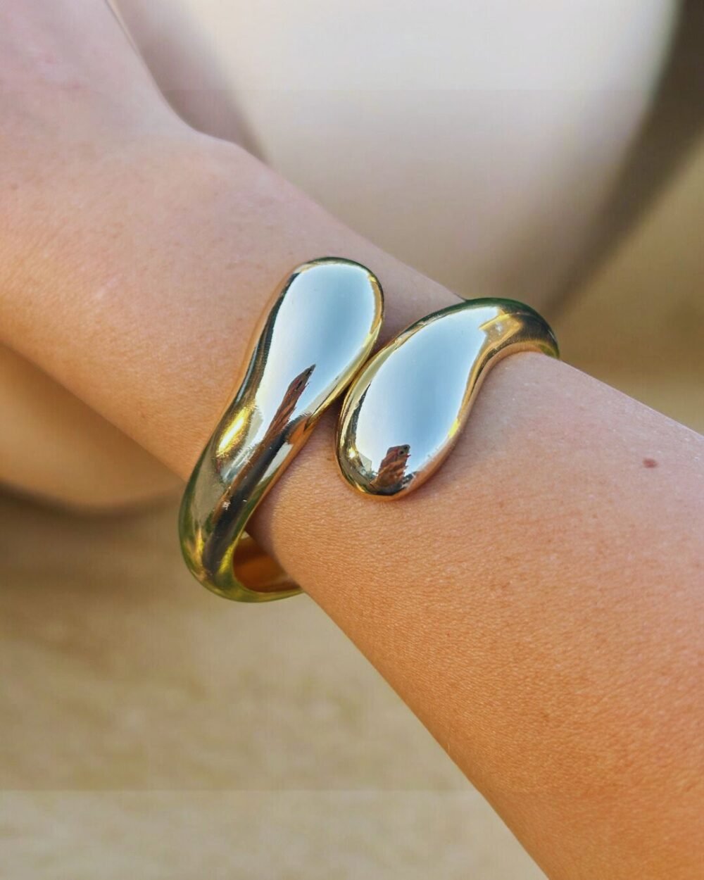 PULSERA ESCLAVA DOS GOTAS